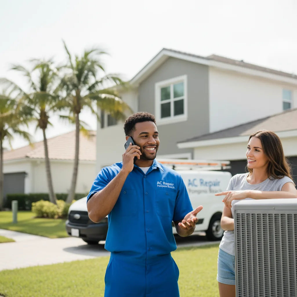 AC Repair Pompano Beach customer support in Grant Park